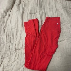 High rise Lululemon align 28 inch leggings